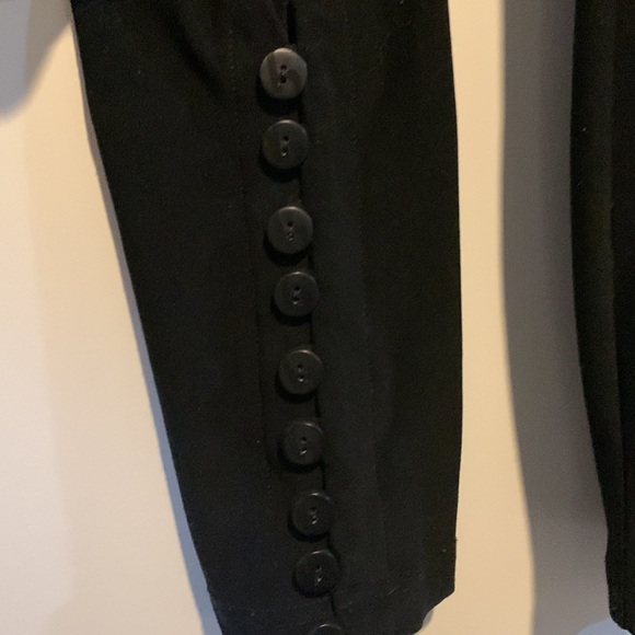 Leggings with 9 button detailing at the ankle - Picture 2 of 2